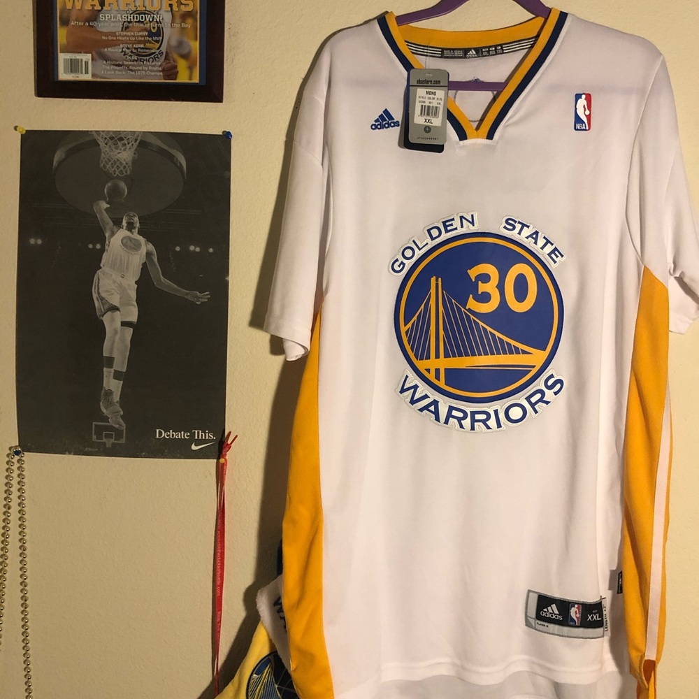 adidas Stephen Curry Short Sleeve Swingman Jersey
